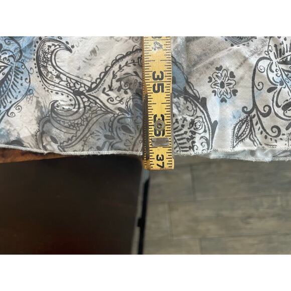 Aventura Women's Paisley Print Organic Cotton Boho Long Flowy Maxi Skirt Size M - Picture 4 of 5